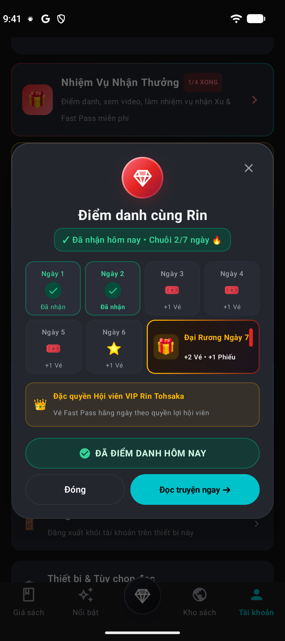 Hội Viên VIP Ruby
